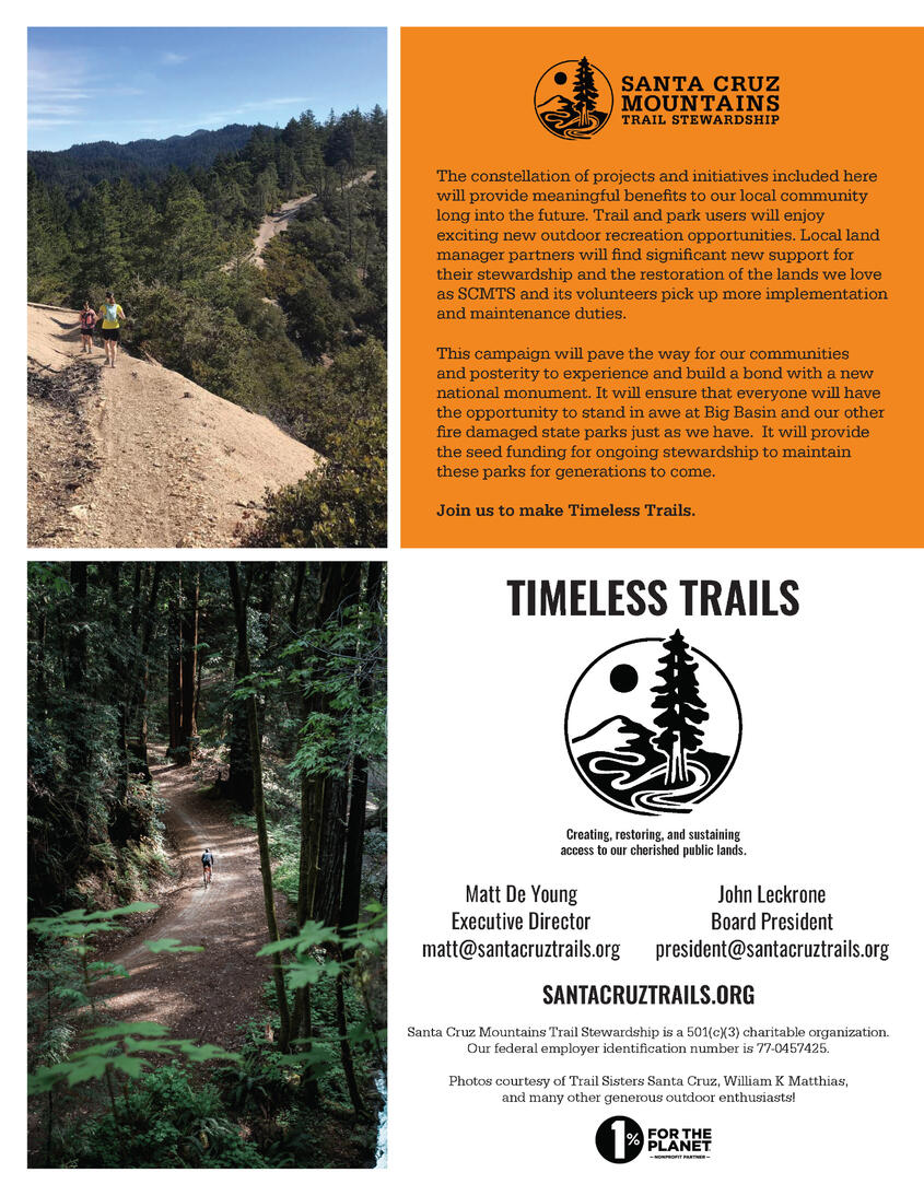 Timeless Trails (back cover)